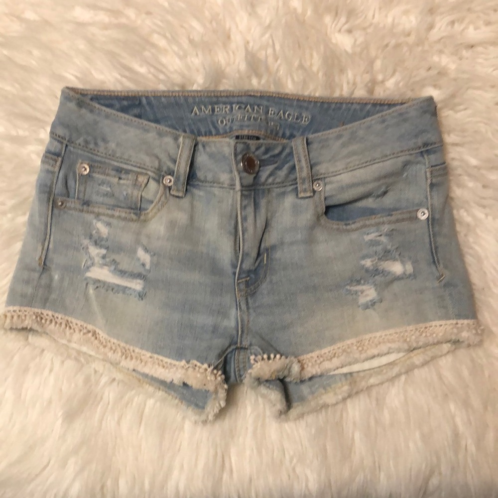 Short jean shorts